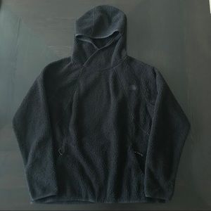 NORTHFACE SHERPA/FLEECE PULLOVER HOODIE SIZE XL